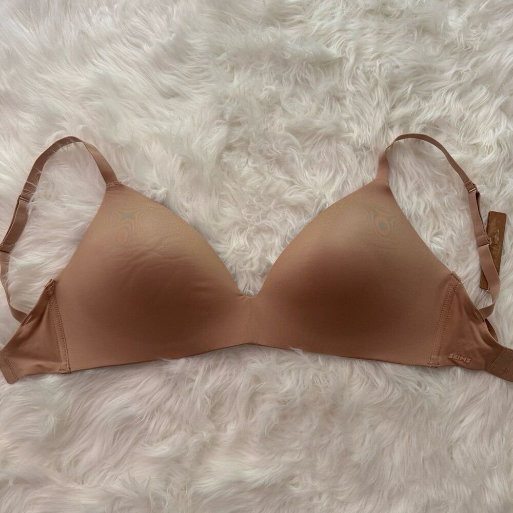Skims Body Wireless Lightly Lined Bra Clay Size 32H